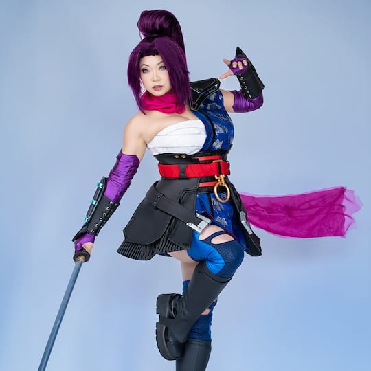 Cosplay by Yaya Han Red Matte 4-Way Stretch Fabric